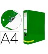 ARCHIVADOR DE PALANCA LIDERPAPEL A4 COLOR SYSTEM FORRADO SIN RADO L...