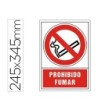 PICTOGRAMA SYSSA SEÑAL DE PROHIBICION PROHIBIDO FUMAR EN PVC 245X34...