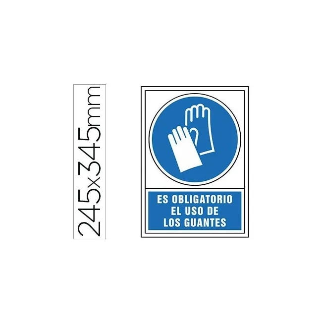 PICTOGRAMA SYSSA SEÑAL DE OBLIGACION ES OBLIGATORIO EL USO DE LOS G...