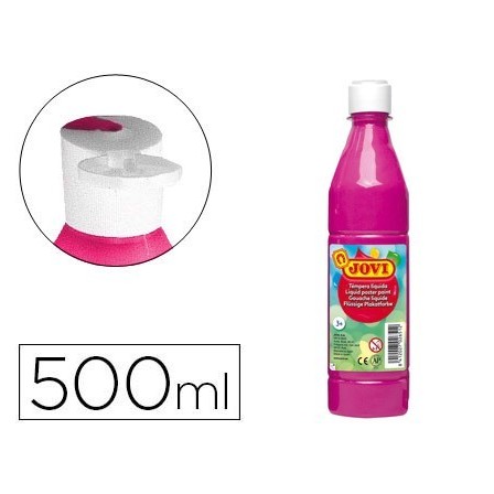 TEMPERA LIQUIDA JOVI ESCOLAR 500 ML MAGENTA