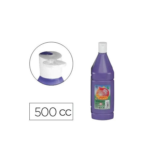 TEMPERA LIQUIDA JOVI ESCOLAR 500 ML VIOLETA