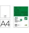 RECAMBIO LIDERPAPEL A4 100 HOJAS 100G/M2 LISO SIN MARGEN 4 TALADROS