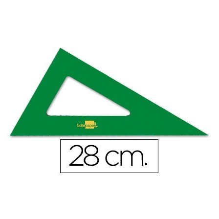 CARTABON LIDERPAPEL 28 CM ACRILICO VERDE