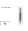 RECAMBIO BOLIGRAFO Q-CONNECT RETRACTIL KF11057 BORRABLE NEGRO CAJA ...