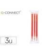 RECAMBIO BOLIGRAFO Q-CONNECT RETRACTIL KF11059 BORRABLE ROJO CAJA D...