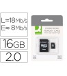 MEMORIA SD MICRO Q-CONNECT FLASH 16 GB CLASE 6 CON ADAPTADOR