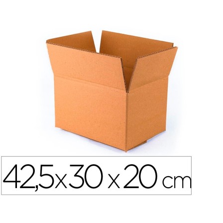 CAJA PARA EMBALAR Q-CONNECT FONDO AUTOMATICO MEDIDAS 425X300X200 MM...