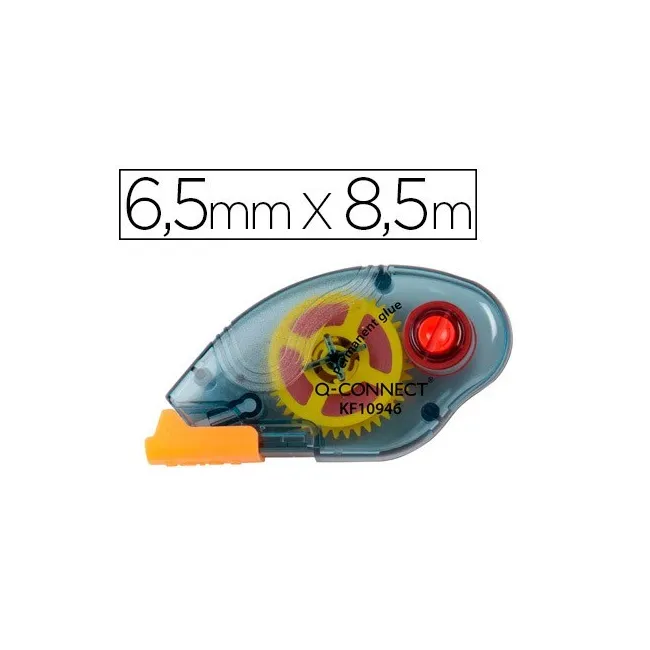 PEGAMENTO Q-CONNECT ROLLER COMPACT PERMANENTE 6,5 MM DE ANCHO X 8,5...