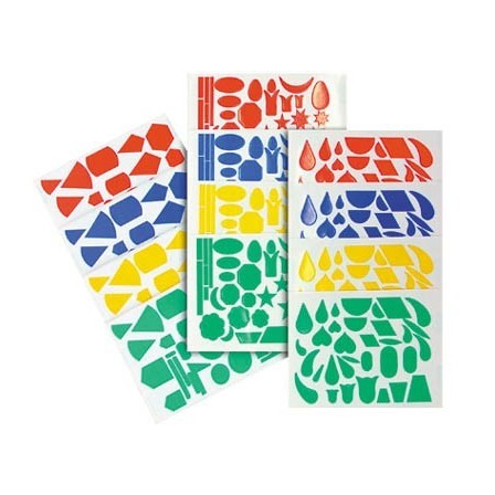 GOMETS FIGURAS SURTIDAS APLI 706 -BOLSA DE 20 HOJAS