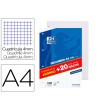 RECAMBIO OXFORD DIN A4 100 + 20 HOJAS GRATIS 90 GR CUADRO 4 MM 4 TA...