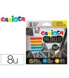 ROTULADOR CARIOCA METALLIC PUNTA FINA CAJA DE 8 COLORES SURTIDOS