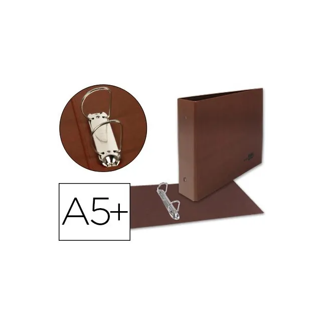 CARPETA DE 2 ANILLAS 25MM MIXTAS LIDERPAPEL CUARTO APAISADO CARTON ...