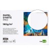 BLOC DIBUJO LIDERPAPEL ARTISTICO ENCOLADO 230X325MM 20 HOJAS 180 G/...