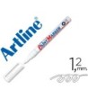 ROTULADOR ARTLINE MARCADOR PERMANENTE EK-440 XF BLANCO -PUNTA REDON...