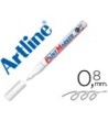 ROTULADOR ARTLINE MARCADOR PERMANENTE EK-444 XF BLANCO -PUNTA REDON...