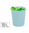 PAPELERA PLASTICO ARCHIVO 2000 ECOGREEN 100% RECICLADA 18 LITROS CO...