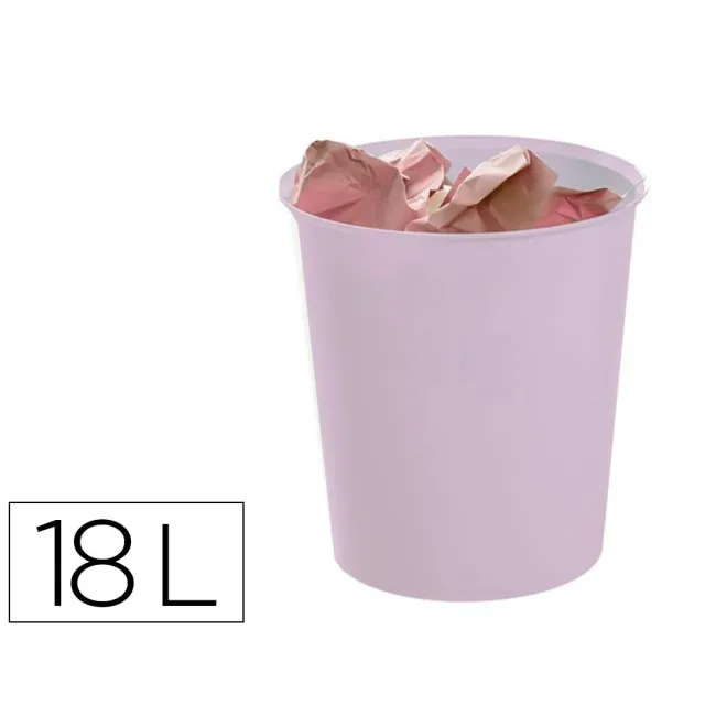PAPELERA PLASTICO ARCHIVO 2000 ECOGREEN 100% RECICLADA 18 LITROS CO...