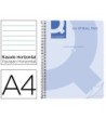 CUADERNO ESPIRAL Q-CONNECT A4 MICRO TAPA PLASTICO 80H 70G HORIZONTA...