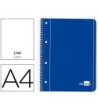 CUADERNO ESPIRAL LIDERPAPEL A4 MICRO SERIE AZUL TAPA BLANDA 80H 80 ...