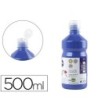 TEMPERA LIQUIDA LIDERPAPEL ESCOLAR 500 ML AZUL MARINO