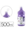 TEMPERA LIQUIDA LIDERPAPEL ESCOLAR 500 ML LILA