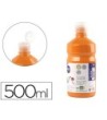 TEMPERA LIQUIDA LIDERPAPEL ESCOLAR 500 ML NARANJA