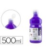 TEMPERA LIQUIDA LIDERPAPEL ESCOLAR 500 ML VIOLETA