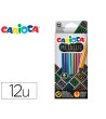 LAPICES DE COLORES CARIOCA METALLIC HEXAGONAL MINA 3,3 MM CAJA DE 1...