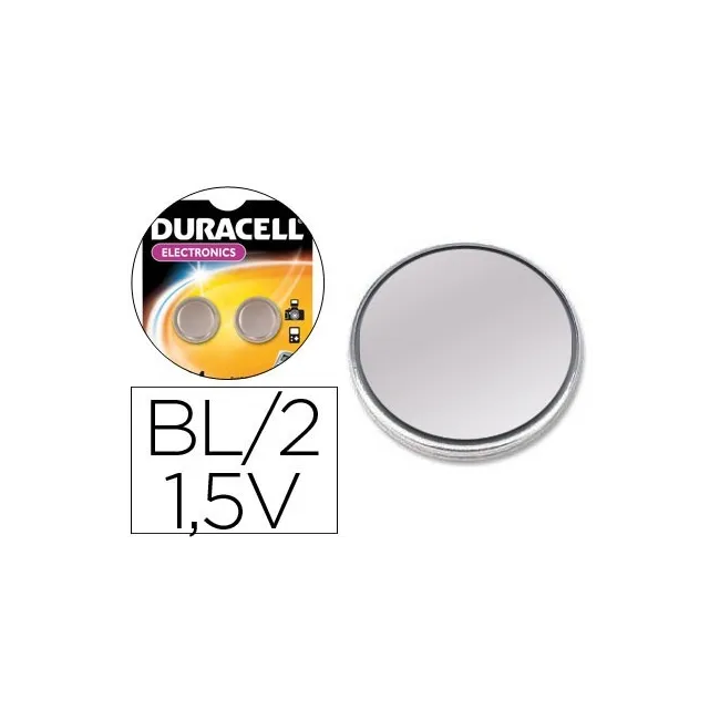 PILA DURACELL ALCALINA LR44 BLISTER 2 BOTON