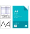 RECAMBIO LIDERPAPEL A4 120 HOJAS 80G/M2 CUADRO 5MM SIN MARGEN 4 TAL...
