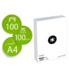 PAPEL LIDERPAPEL A4 ANTARTIK 100G/M2 LISO BLANCO PAQUETE DE 100 HOJAS