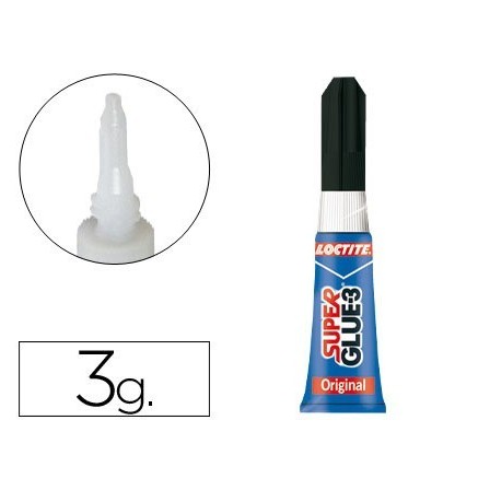 PEGAMENTO LOCTITE 3 GR ADHESIVO INSTANTANEO -UNIDAD
