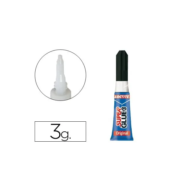 PEGAMENTO LOCTITE 3 GR ADHESIVO INSTANTANEO -UNIDAD