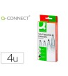 ROTULADOR Q-CONNECT PIZARRA BLANCA 4 COLORES SURTIDOS PUNTA REDONDA...