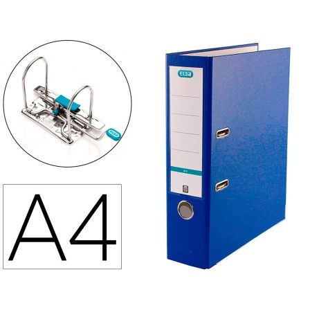 ARCHIVADOR DE PALANCA ELBA TOP CARTON COMPACTO POLIPROPILENO CON RA...
