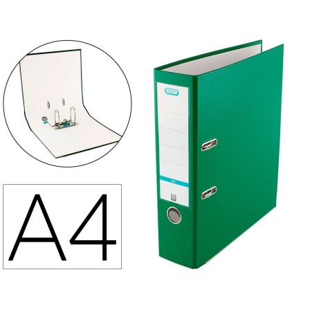 ARCHIVADOR DE PALANCA ELBA TOP CARTON COMPACTO POLIPROPILENO CON RA...