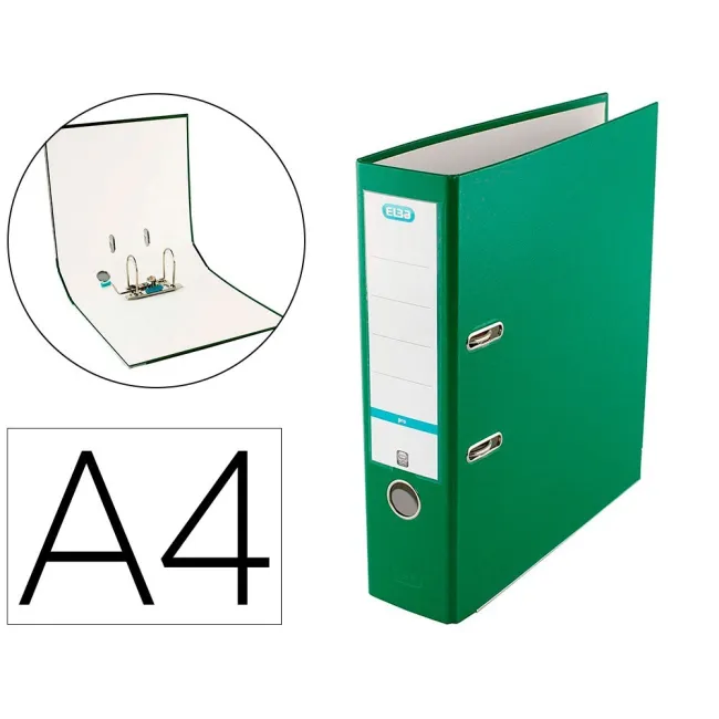ARCHIVADOR DE PALANCA ELBA TOP CARTON COMPACTO POLIPROPILENO CON RA...