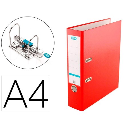 ARCHIVADOR DE PALANCA ELBA TOP CARTON COMPACTO POLIPROPILENO CON RA...