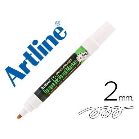 ROTULADOR ARTLINE PIZARRA EPD-4 COLOR BLANCO OPAQUE INK BOARD PUNTA...