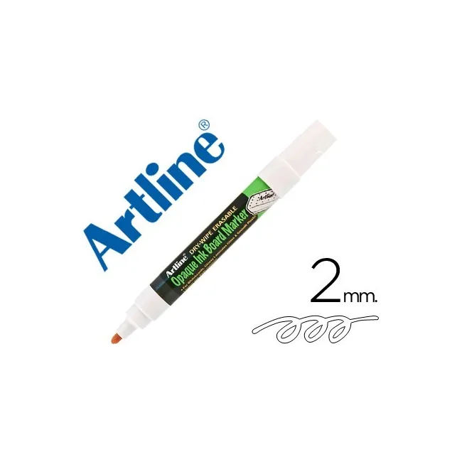 ROTULADOR ARTLINE PIZARRA EPD-4 COLOR BLANCO OPAQUE INK BOARD PUNTA...