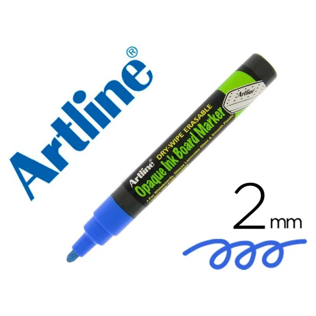 ROTULADOR ARTLINE PIZARRA EPD-4 COLOR AZUL OPAQUE INK BOARD PUNTA R...