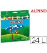 LAPICES DE COLORES ALPINO 658 C/ DE 24 COLORES LARGOS