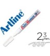ROTULADOR ARTLINE MARCADOR PERMANENTE EK-400 XF BLANCO PUNTA REDOND...