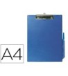 PORTANOTAS Q-CONNECT MINICLIPS PVC DIN A4 AZUL