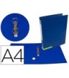 CARPETA DE 2 ANILLAS 25 MM MIXTAS LIDERPAPEL A4 FORRADO COLOR SYSTE...