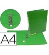 CARPETA DE 2 ANILLAS 25 MM MIXTAS LIDERPAPEL A4 FORRADO COLOR SYSTE...