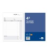 TALONARIO LIDERPAPEL FACTURAS CUARTO ORIGINAL Y COPIA T216 CON I.V....