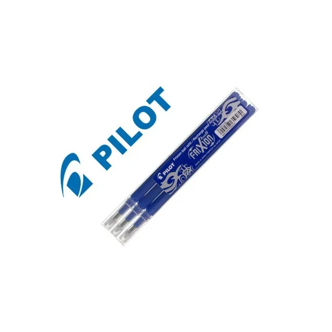 RECAMBIO BOLIGRAFO PILOT FRIXION BALL AZUL CAJA DE 3 UNIDADES