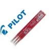RECAMBIO BOLIGRAFO PILOT FRIXION BALL ROJO CAJA DE 3 UNIDADES