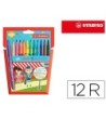 ROTULADOR STABILO POWER CAJA DE 12 COLORES